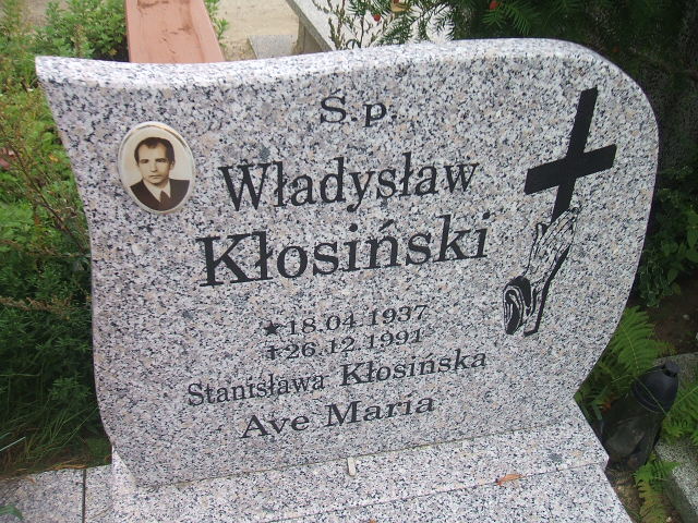 Władysław Kłosiński 1937 Lubsko - Grobonet - Wyszukiwarka osób pochowanych