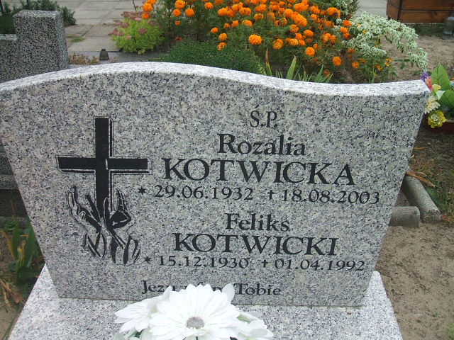 Feliks Kotwicki 1930 Lubsko - Grobonet - Wyszukiwarka osób pochowanych