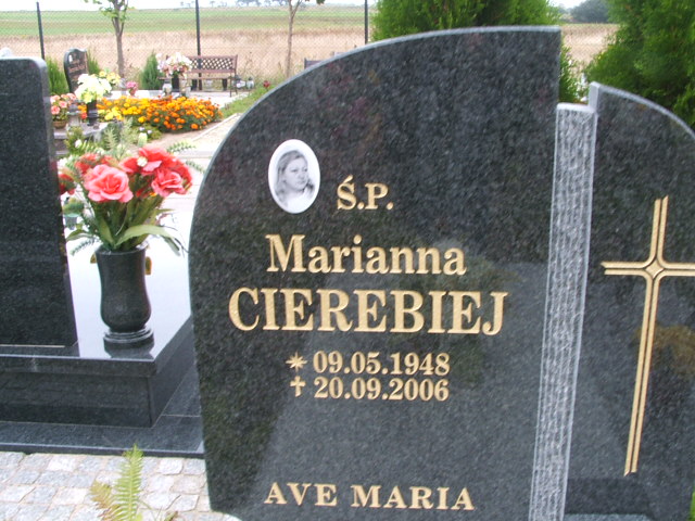 Grób Marianna Cierebiej