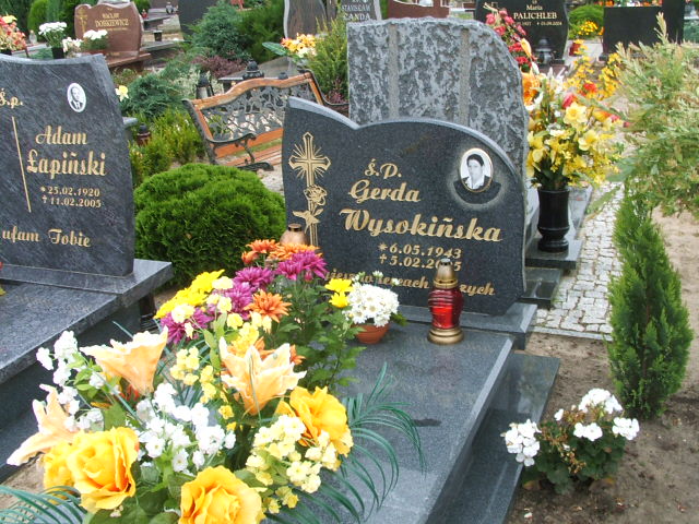 Grób Gerda Wysokińska