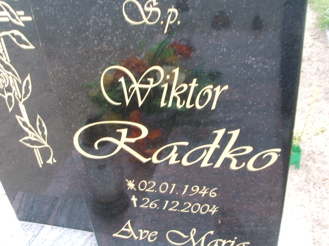 Wiktor Radko 1946 Lubsko - Grobonet - Wyszukiwarka osób pochowanych