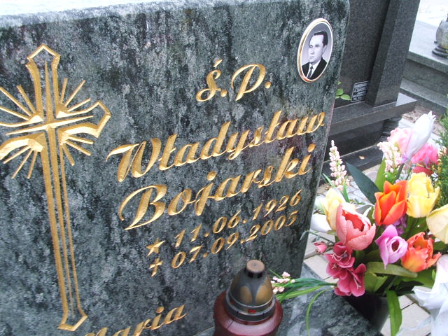 Władysław Bojarski 1926 Lubsko - Grobonet - Wyszukiwarka osób pochowanych