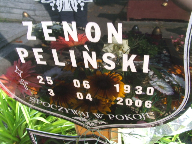 Grób Maria Pelińska