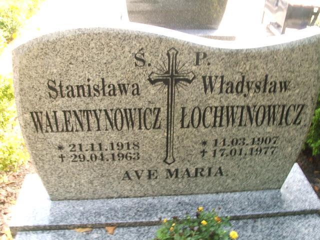 Stanisława Walentynowicz 1918 Lubsko - Grobonet - Wyszukiwarka osób pochowanych