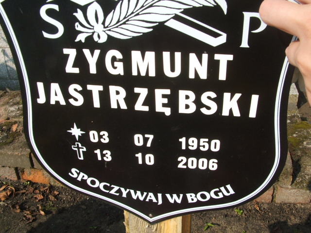 Zygmunt Jastrzębski 1950 Lubsko - Grobonet - Wyszukiwarka osób pochowanych