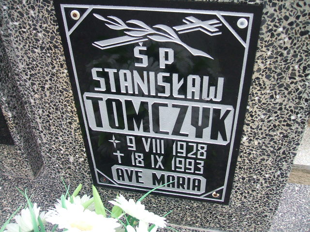 Grób Zenon Tomczyk