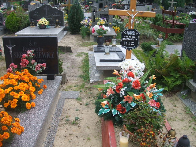 Grób Stefania Grzegorczyk