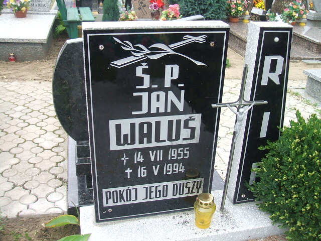 Jan Waluś 1955 Lubsko - Grobonet - Wyszukiwarka osób pochowanych
