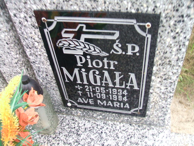 Piotr Migała 1934 Lubsko - Grobonet - Wyszukiwarka osób pochowanych