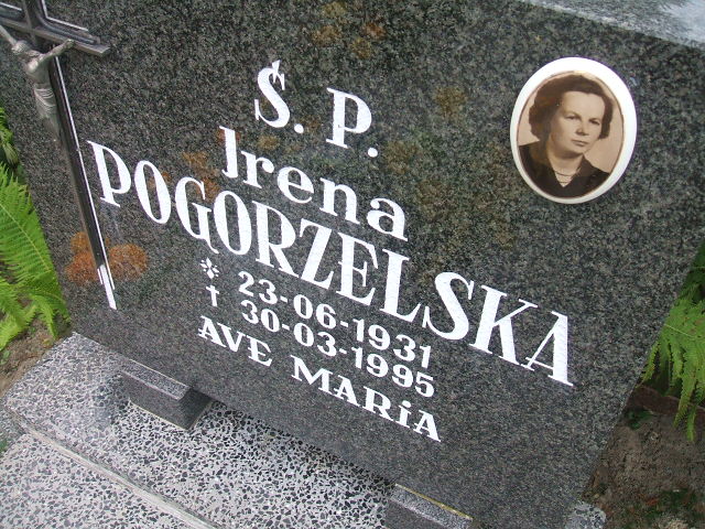 Irena Pogorzelska 1931 Lubsko - Grobonet - Wyszukiwarka osób pochowanych