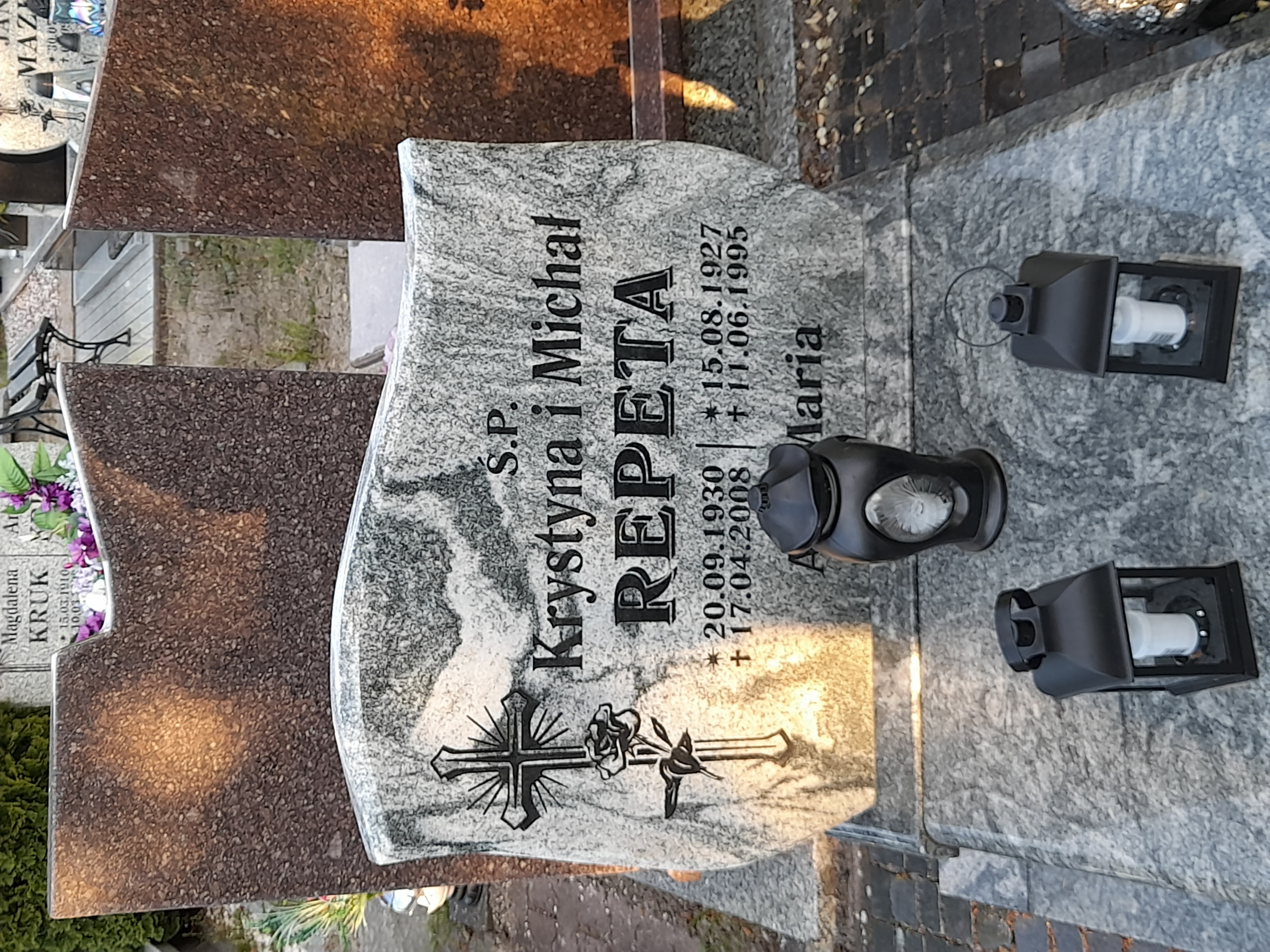 Grób Krystyna Repeta