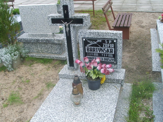 Grób Zofia Bartyńska