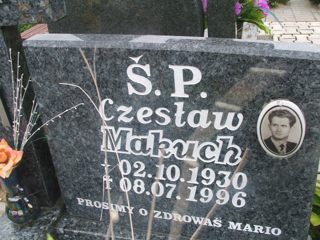 Mateusz Makuch 1989 Lubsko - Grobonet - Wyszukiwarka osób pochowanych