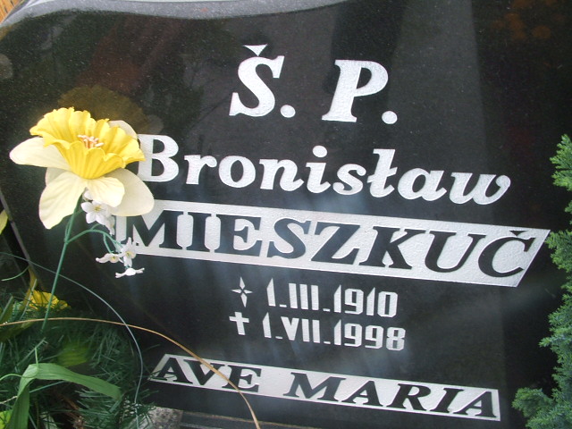 Eleonora Mieszkuć 1948 Lubsko - Grobonet - Wyszukiwarka osób pochowanych