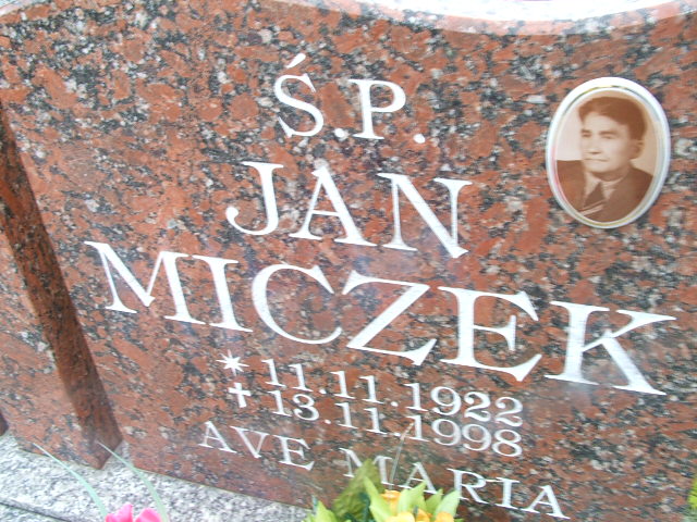 Jan Miczek 1922 Lubsko - Grobonet - Wyszukiwarka osób pochowanych