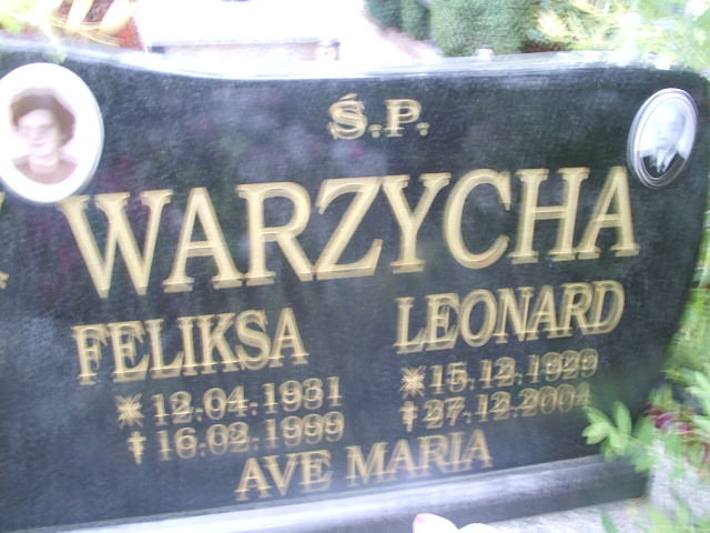 Leonard Warzycha 1929 Lubsko - Grobonet - Wyszukiwarka osób pochowanych