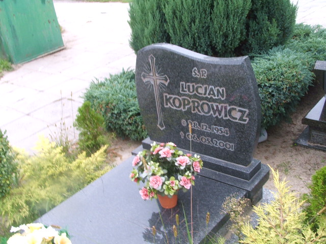 Grób Lucjan Koprowicz
