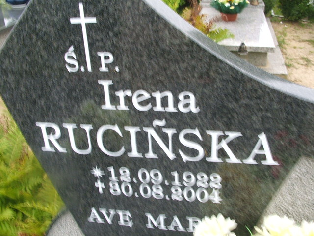 Lucjan Ruciński 1926 Lubsko - Grobonet - Wyszukiwarka osób pochowanych