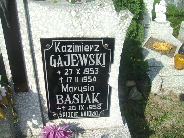 Grób Maria Basiak