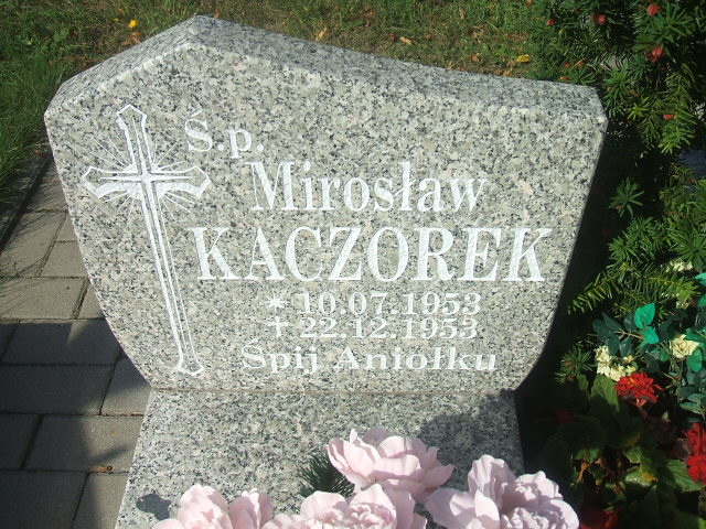 Mirosław Kaczorek 1953 Lubsko - Grobonet - Wyszukiwarka osób pochowanych