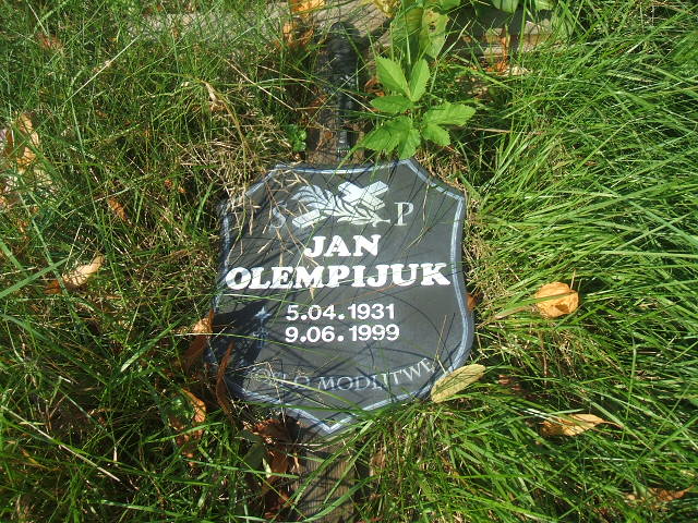 Jan Olempijuk 1931 Lubsko - Grobonet - Wyszukiwarka osób pochowanych