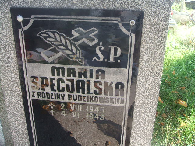 Grób Jan Specjalski
