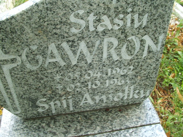 Stanisław Gawron 1962 Lubsko - Grobonet - Wyszukiwarka osób pochowanych