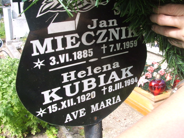 Helena Kubiak 1920 Lubsko - Grobonet - Wyszukiwarka osób pochowanych