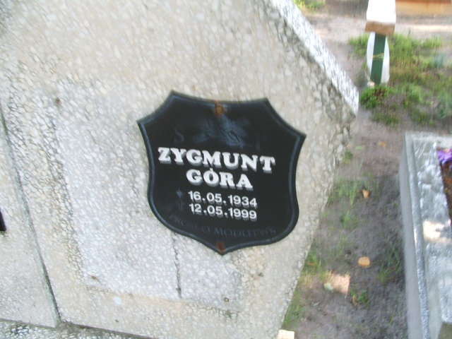 Zygmunt Góra 1934 Lubsko - Grobonet - Wyszukiwarka osób pochowanych