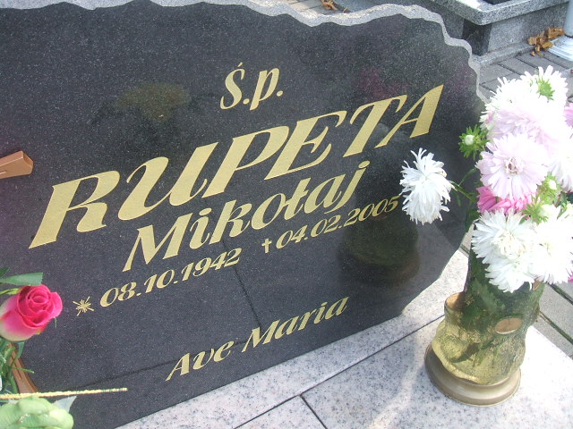 Grób Helena Rupeta