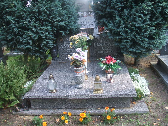 Grób Halina Łastówka