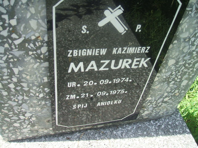 Grób Zbigniew Kazimierz Mazurek