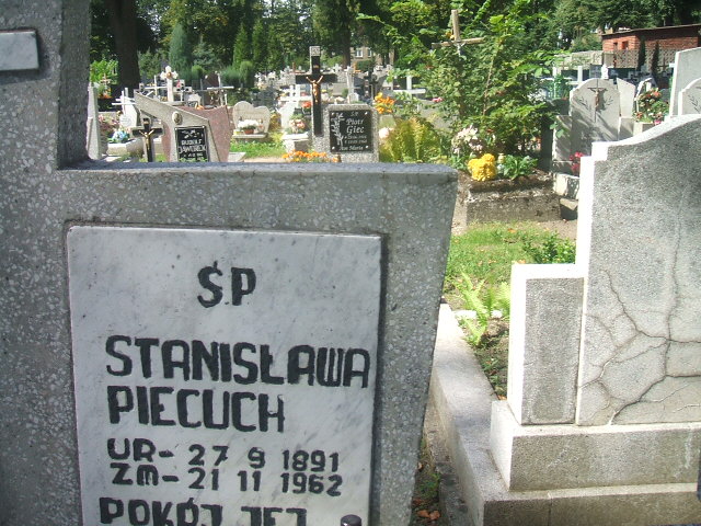 Stanisława Piecuch 1891 Lubsko - Grobonet - Wyszukiwarka osób pochowanych