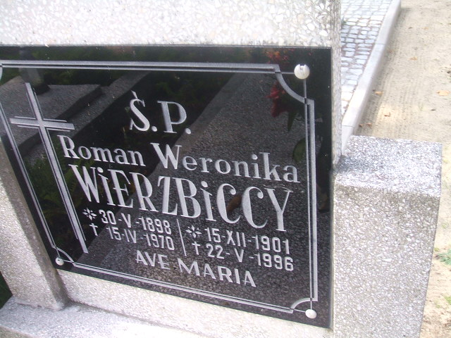 Weronika Wierzbicka 1901 Lubsko - Grobonet - Wyszukiwarka osób pochowanych
