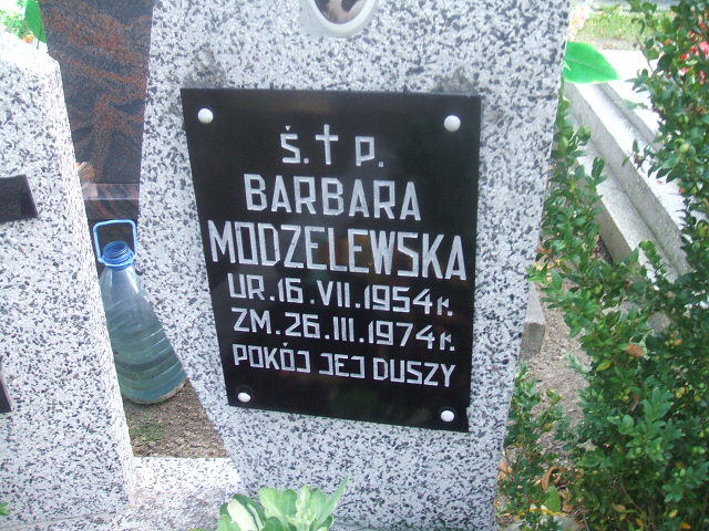 Mariusz Modzelewski 1973 Lubsko - Grobonet - Wyszukiwarka osób pochowanych