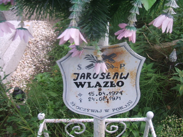 Jarosław Wlazło 1974 Lubsko - Grobonet - Wyszukiwarka osób pochowanych