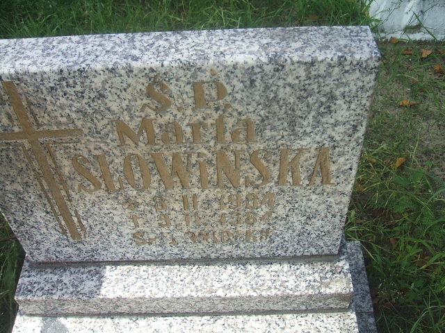 Marta Słowińska 1984 Lubsko - Grobonet - Wyszukiwarka osób pochowanych