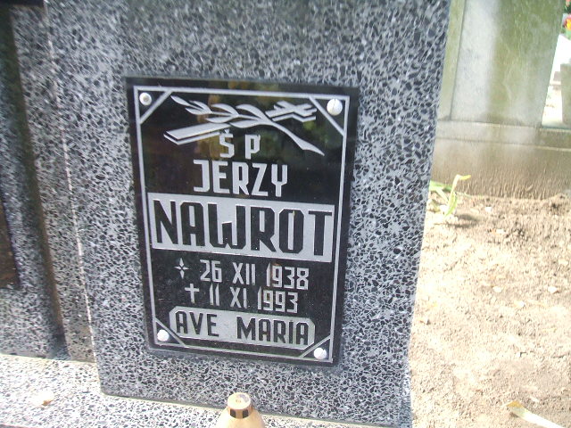 Jerzy Nawrot 1938 Lubsko - Grobonet - Wyszukiwarka osób pochowanych