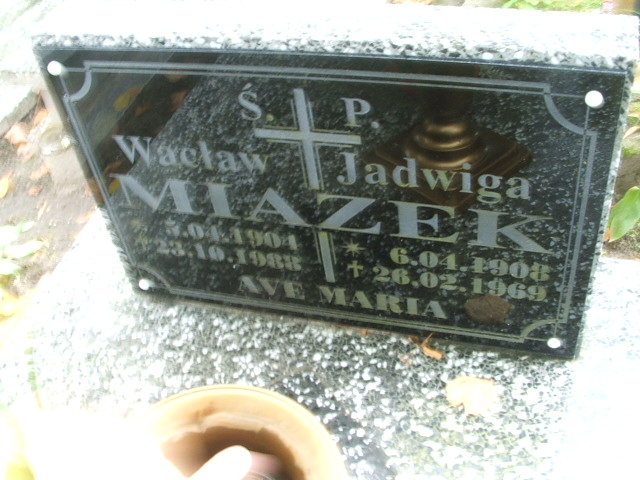 Wacław Miazek 1904 Lubsko - Grobonet - Wyszukiwarka osób pochowanych