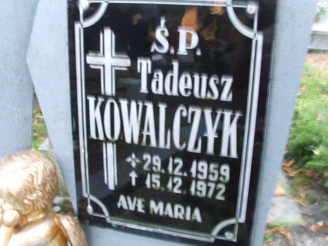 Tadeusz Kowalczyk 1959 Lubsko - Grobonet - Wyszukiwarka osób pochowanych