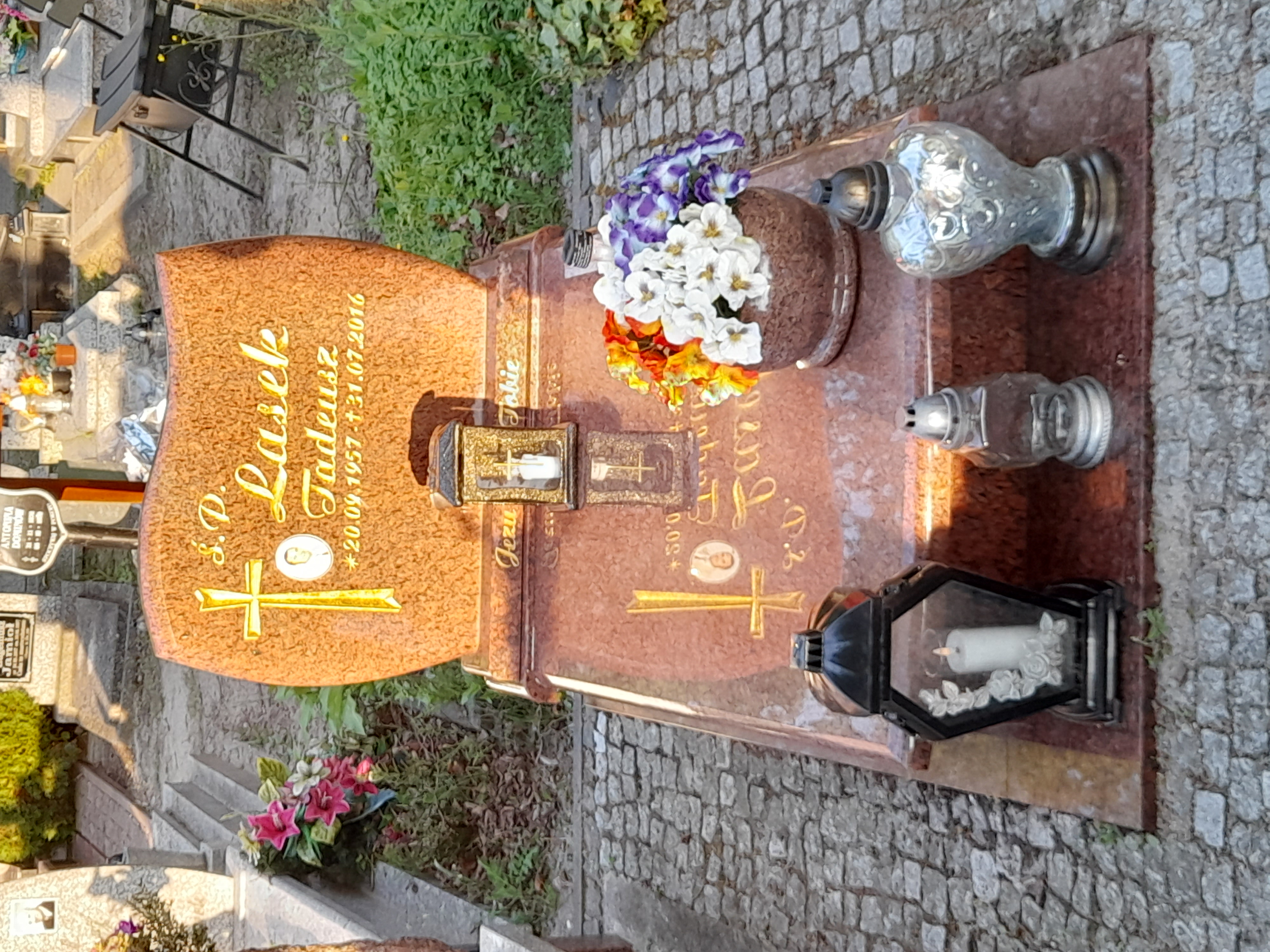 Grób Tadeusz Lasek