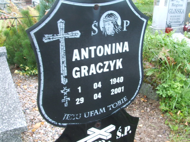 Antonina Graczyk 1940 Lubsko - Grobonet - Wyszukiwarka osób pochowanych
