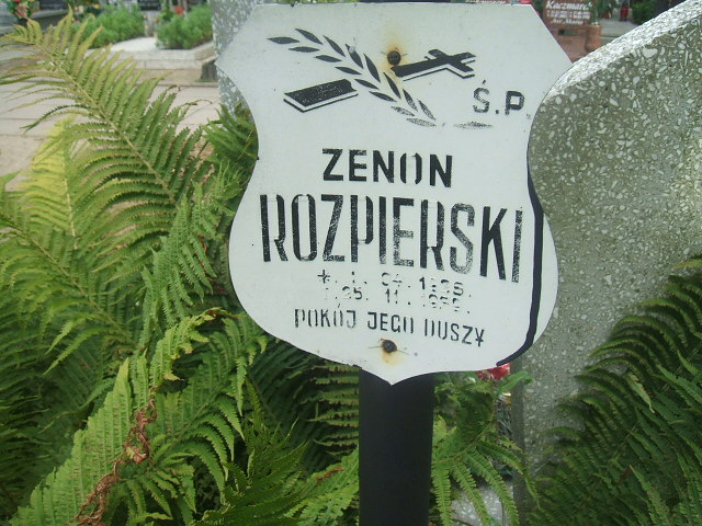Zenon Rozpierski 1925 Lubsko - Grobonet - Wyszukiwarka osób pochowanych