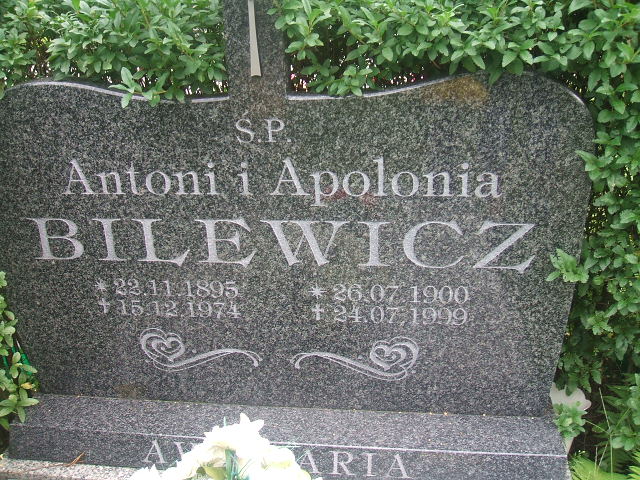 Antoni Bilewicz 1895 Lubsko - Grobonet - Wyszukiwarka osób pochowanych