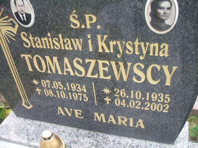 Krystyna Tomaszewska 1935 Lubsko - Grobonet - Wyszukiwarka osób pochowanych