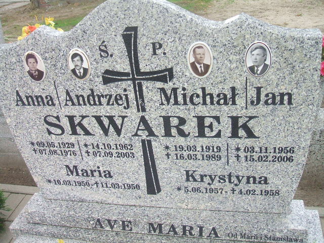 Michał Skwarek 1919 Lubsko - Grobonet - Wyszukiwarka osób pochowanych