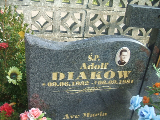 Daniel Diaków 1904 Lubsko - Grobonet - Wyszukiwarka osób pochowanych