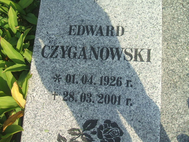 Edward Czyganowski 1926 Lubsko - Grobonet - Wyszukiwarka osób pochowanych