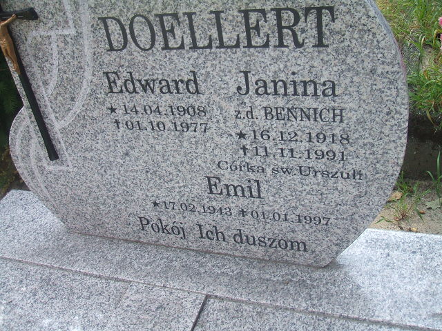 Emil Doellert 1943 Lubsko - Grobonet - Wyszukiwarka osób pochowanych