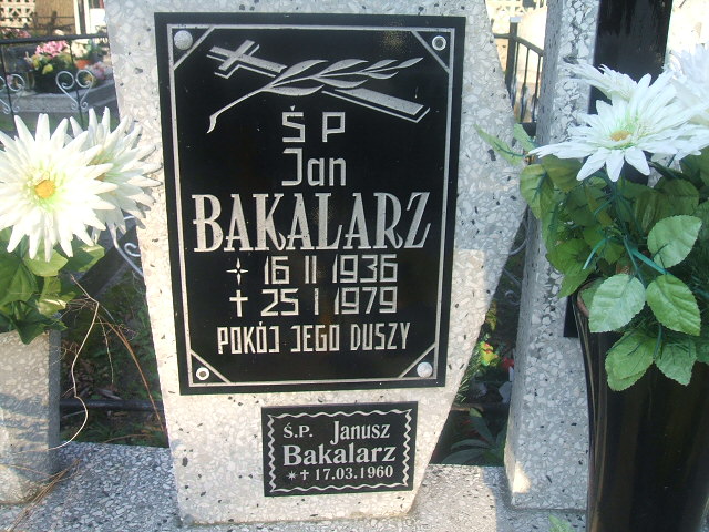 Janusz Bakalarz Lubsko - Grobonet - Wyszukiwarka osób pochowanych